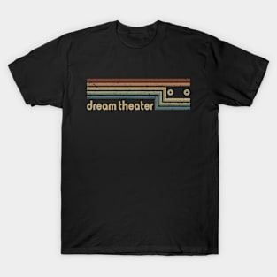 Dream Theater Cassette Stripes T-Shirt